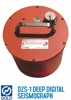 DZS-1 Earthquake surveying deep digital seismograph with ISO certificated