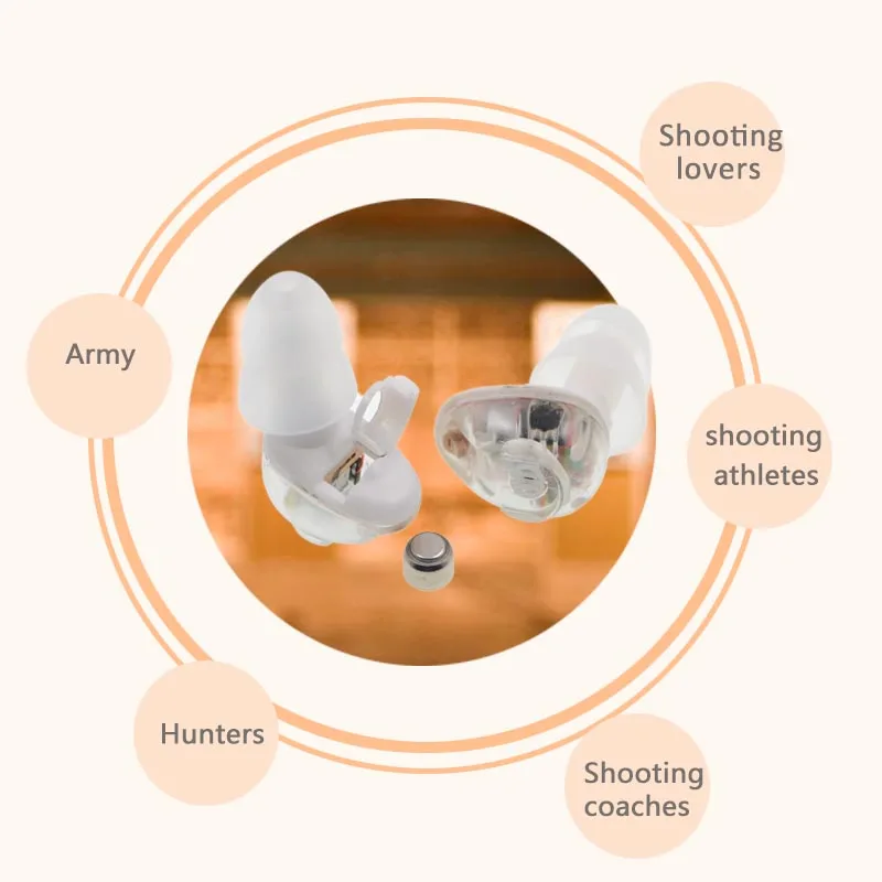 New Dual Switch Hearing Protection Ear Plug High Fidelity Digital