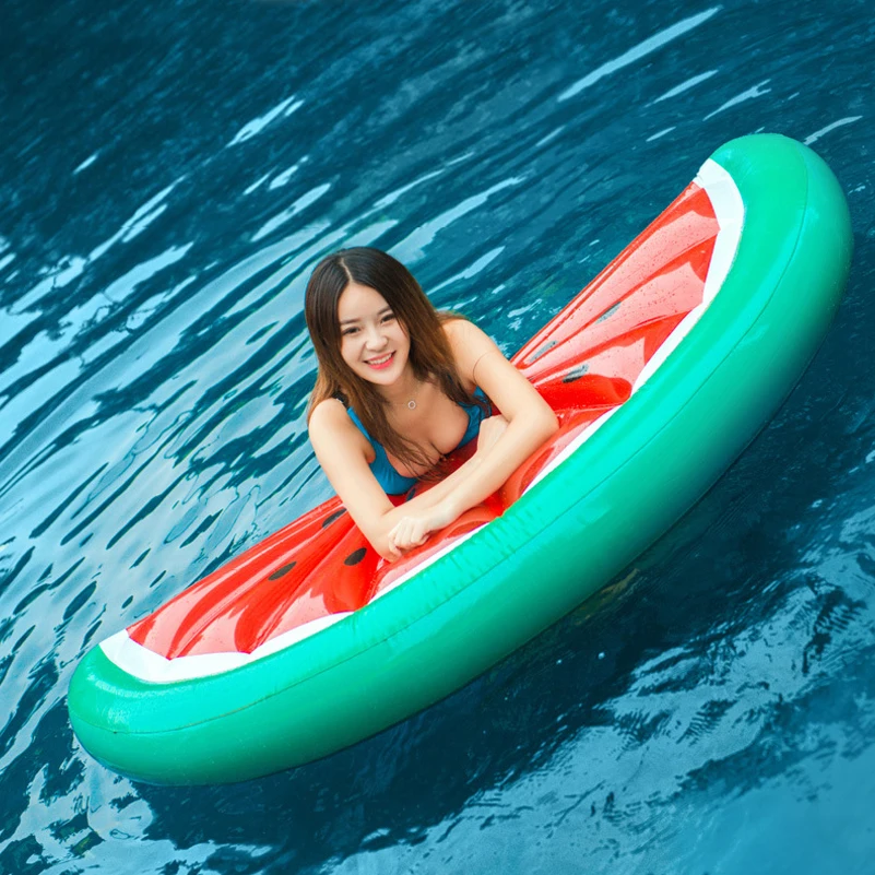 Fun Adults or Kids Swim Party Toy Dahen Inflatable Swim Rings,Watermelon Swim Ring 