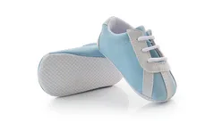 Baby toddler shoes polo infant shoes light blue baby casual shoes soft bottom antiskid baby first