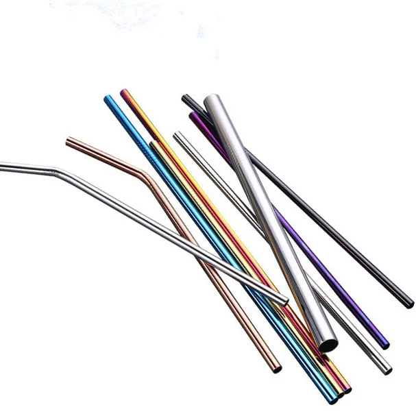 

Custom Colorful Bulk Stainless Steel Rose Gold Short Drinking Metal Straw, Rainbow;gold;rose gold;black;silver;purple;blue;colorful
