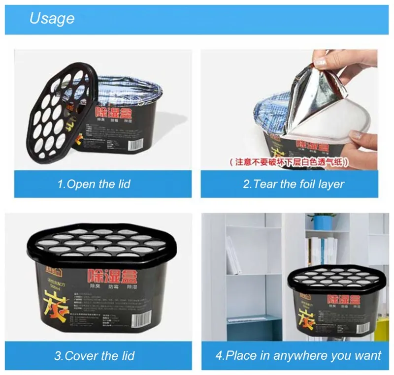 800ml Removal Smell Antimold Activated Carbon Room Odor Absorber Buy