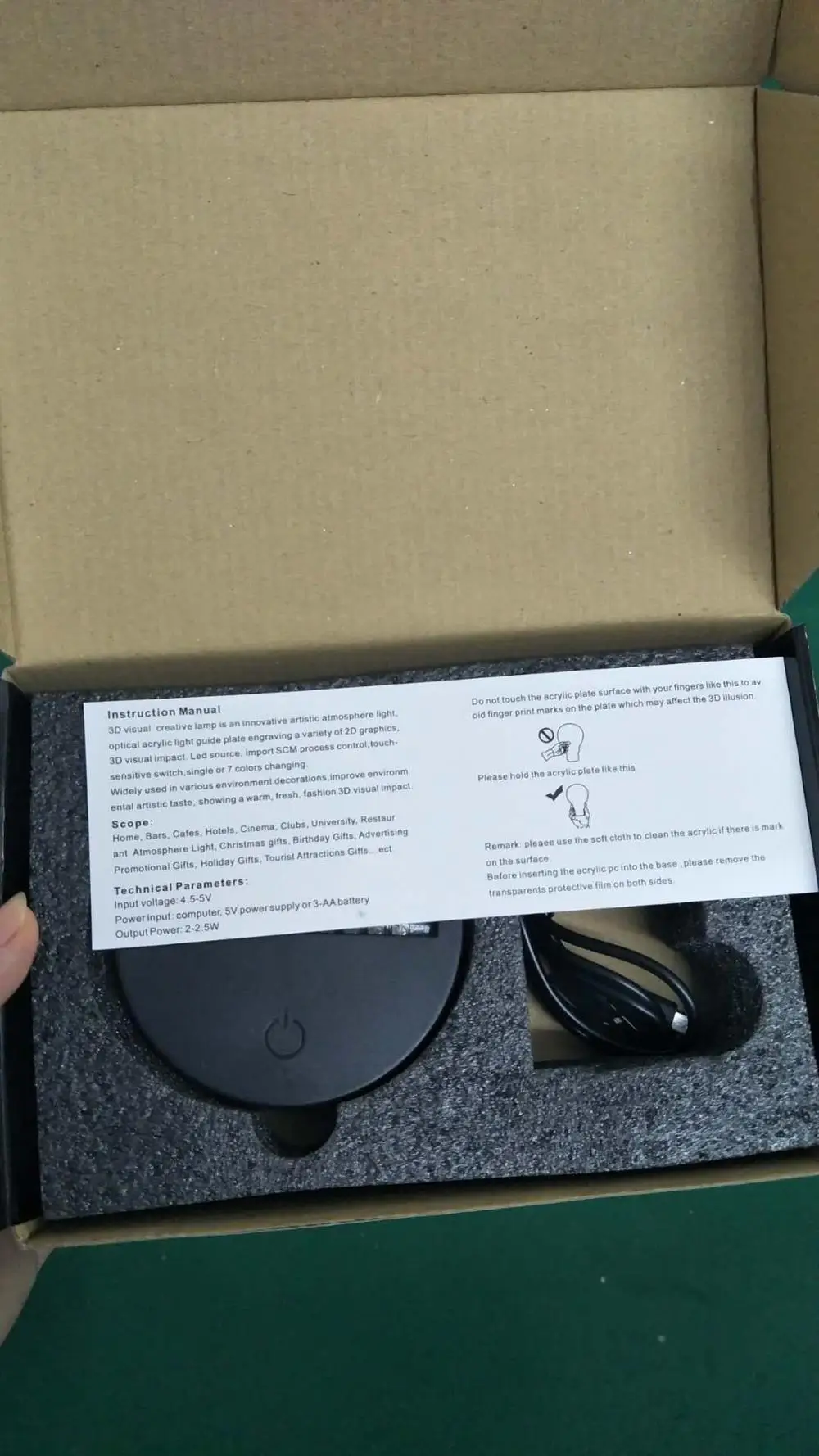 New Pokemon Lamp 3D Pikachu Night Light for Halloween Kids Toys Holiday Gifts