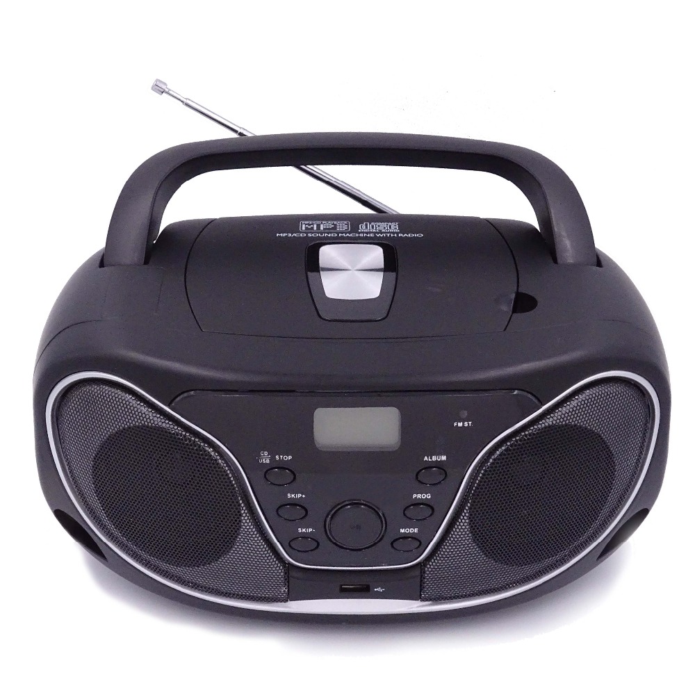 
MP3 CD DAB BT USB SD boombox with clock set 