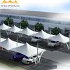 Architecture Tensile Fabric Pvdf Membrane Structure For Outdoor Canopy