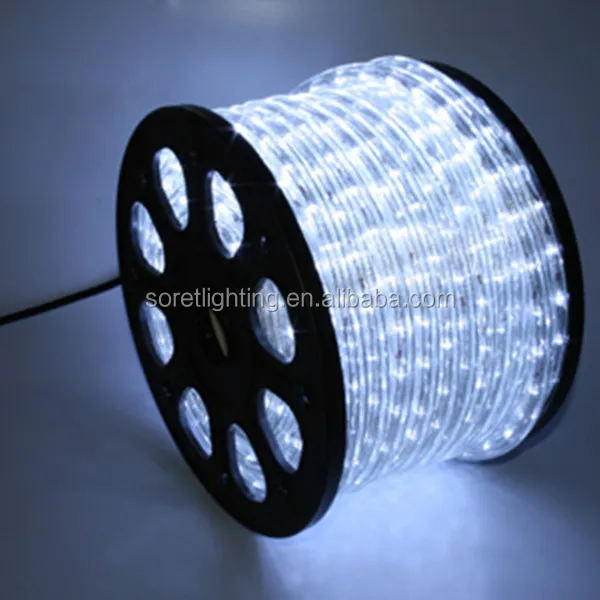 Cool White LED Rope Light/LED Dura Light/Led waterproof rope light