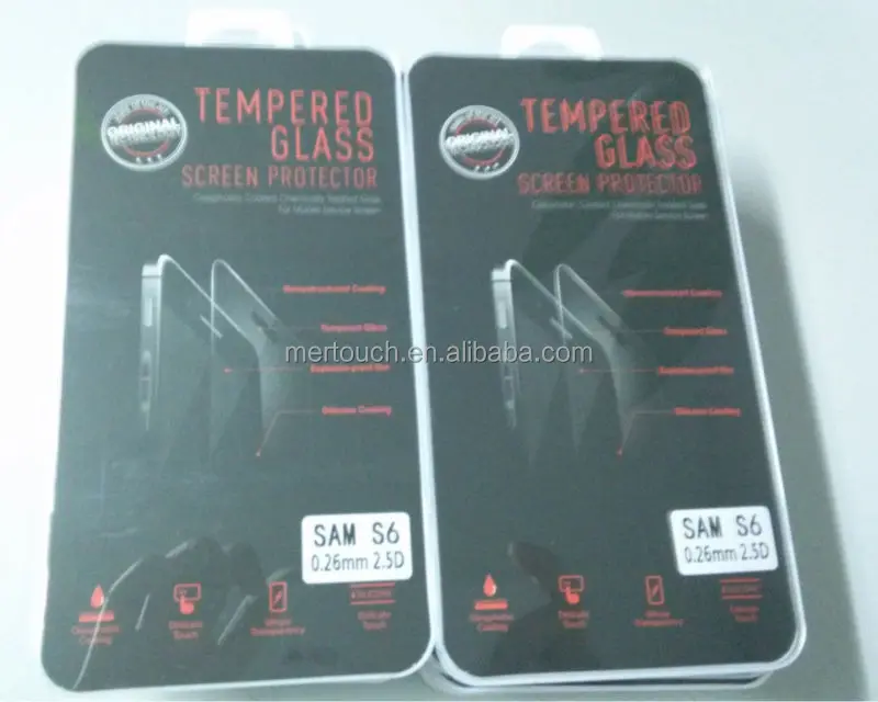 

for Samsung S6 screen protector , for Samsung S6 tempered glass screen protector , for Samsung galaxy S6 tempered glass film, All colors available