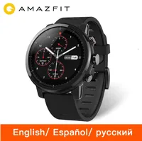 

Xiaomi Huami Amazfit Stratos 2 English Version Smart Watch With GPS PPG Heart Rate Monitor 5ATM Waterproof Sports Smartwatch