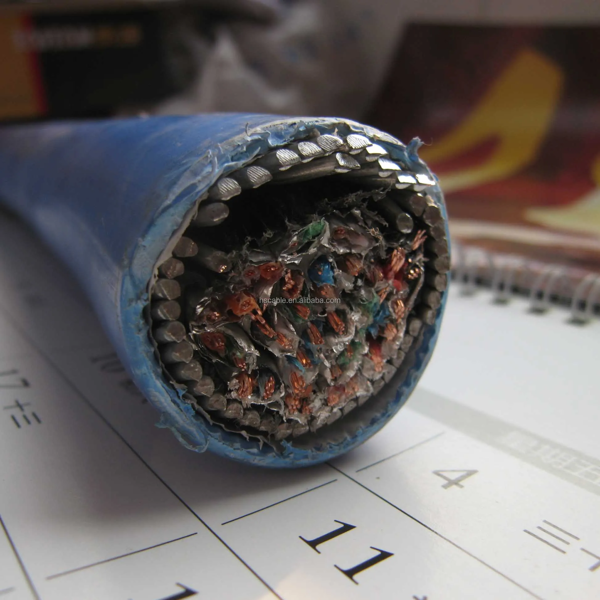 IEC60502-1/JIS 0.6/1KV Multiple Pairs & Triads 1.5mm2 2.5mm2 4mm2 CVV-I/C SB PVC Instrumentation Cable - ANKUX.COM