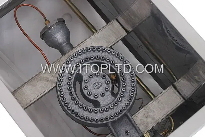 gas large deep fryer