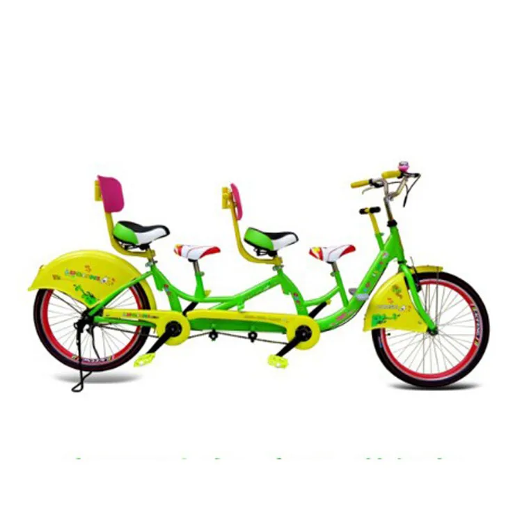 4 Seat Fun Pedal Bike Car Surrey Bike/ 2 Wheels Sightseeing Vehice For