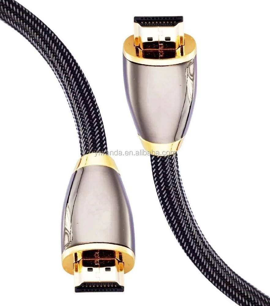 

Wholesale 1.5M High Speed Male to Male HDMI GOLD RED HDMI v2.0 Cable