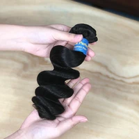 

Wholesales kabeilu Brazilian virgin hair (blue rubber band hair) natural loose wave