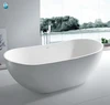 K03 European bathtubs stone resin bath tub 1 person hot tub japanese soak tub