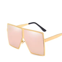 

Wholesale European Trendy Fashion Metal Large Frame Sunglasses Sun Glasses for Men and Women