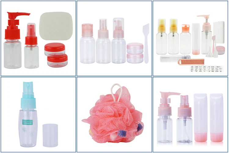 travel bottle set