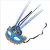 Custom make female masquerade party colorful butterfly mask