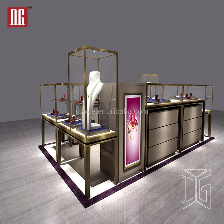 Jewelry Display Stand Gold Display Cabinet For Jewelry Shop Buy