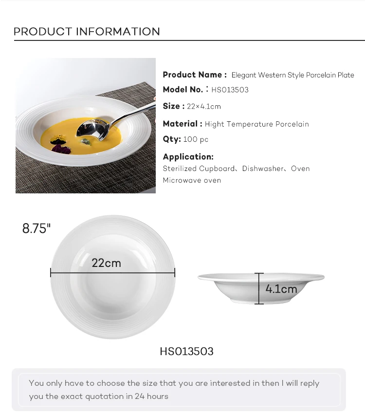 ceramic soup plate