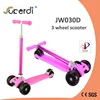 Patented royal quality child age 3 wheel kick scooter quick step girls scooter from China