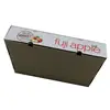 CLAMSHELL 5-10KG GIFT CORRUGATED FRUIT PAPER BOX FOR APPLE WITH FREE SAMPLE