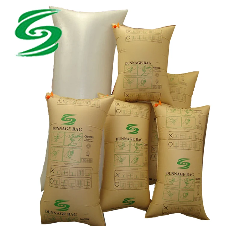 
AAR, SGS, ISO9001Container Kraft Paper Dunnage Bag 