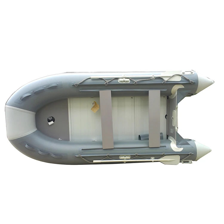 

Cheap inflatable rowing boat 8 with CE, Sky blue and light grey