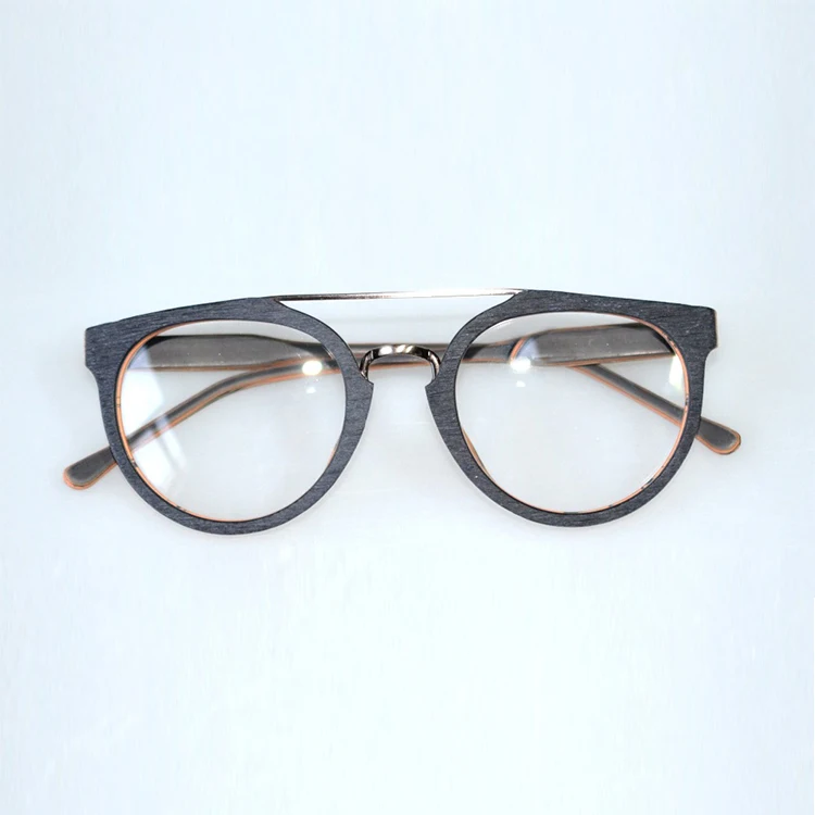 

Designer Chine Eyeglasses Wooden Glasses Frames