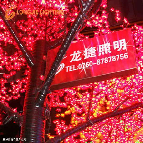 
7776 led H: 6m landscape led trees 