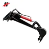 electric skid steer grader 4 in bucket auger vibratory roller multifunctional attachment