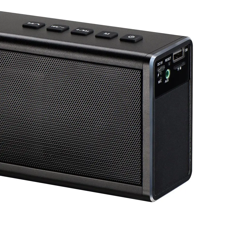 

Mini BT 5.0 Wireless Speaker Portable Computer Mobile Phone Speaker Long Playtime Audio Powered Active Amplifier Module Speakers, Black