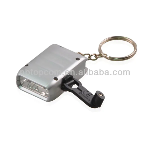 Mini 2 led mini dynamo led flashlight