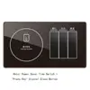 Smart hotel switch lighting switch, home touch screen control wall switch