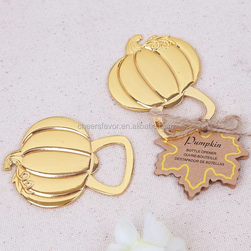 

Wedding Favors PUMPKIN BOTTLE OPENER Party Favors