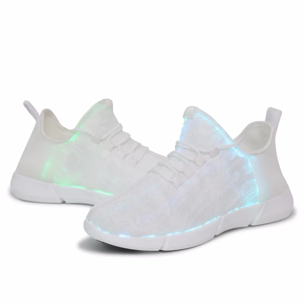 

for sale led light fabric vamp shoe upper material, Colorful