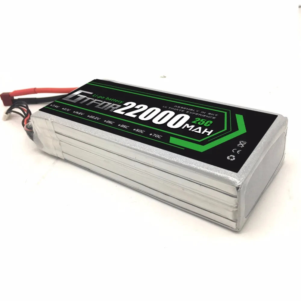 Power Lipo Battery 14 8v 22000mah Lipo 4s 25c Battery Ec5 Plug