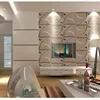 fashion wave effect 3d wall panel buyer light background for restaurants
