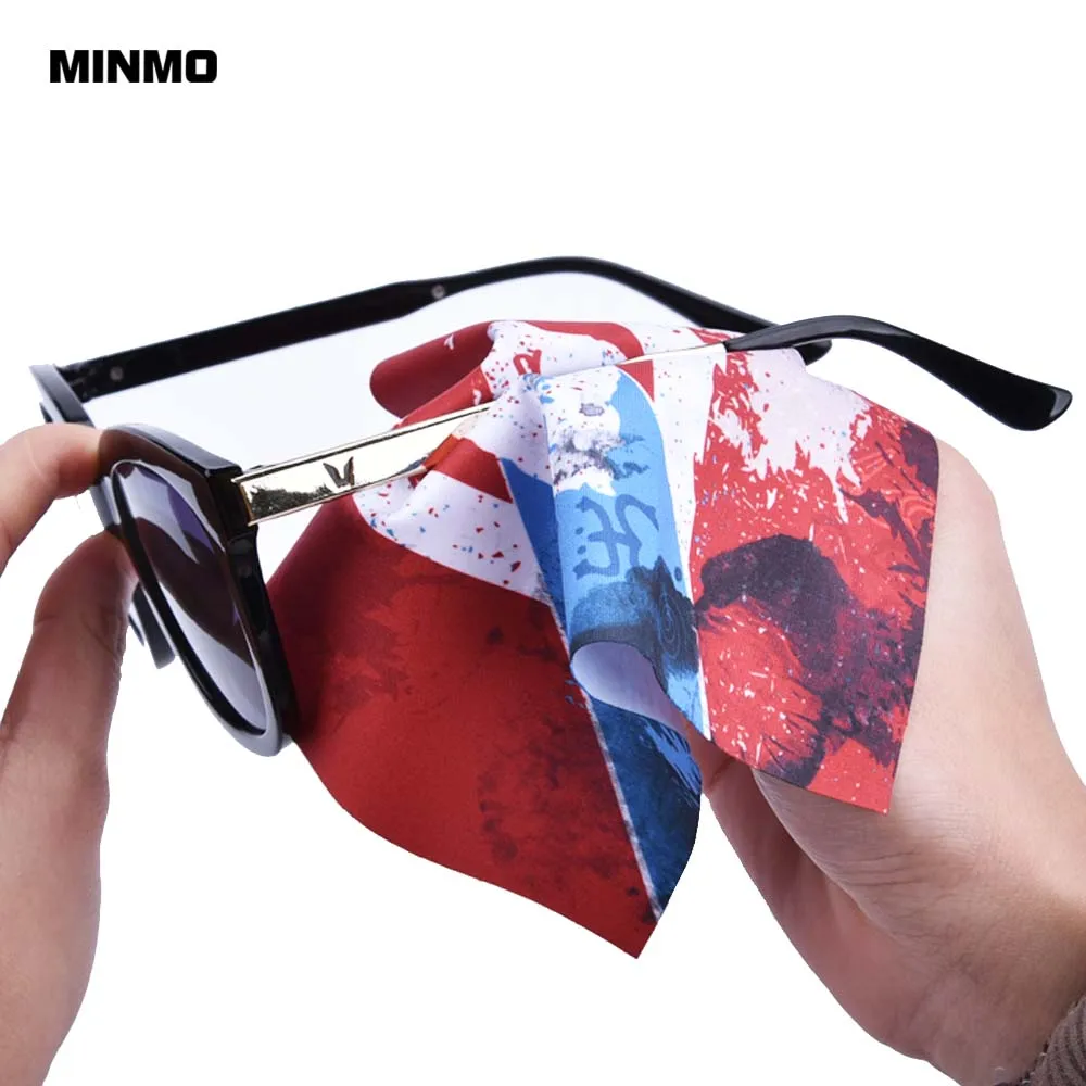 Promotional Custom Shape Custom Cute Pattern Glasses Wiping Cloth Buy