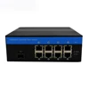 Managed fiber optical ethernet full gigabit din-rail network industrial switch