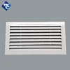 Aluminum air vent grille hvac system with damper