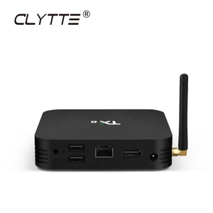 Clytte TX6 Android 7.1 Smart TV Box Dual Band Wi Fi