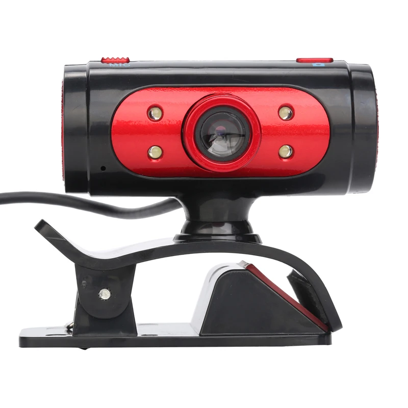 720p Usb cam 4 Led Night Vision Hd cam Camera  Cam With Mic