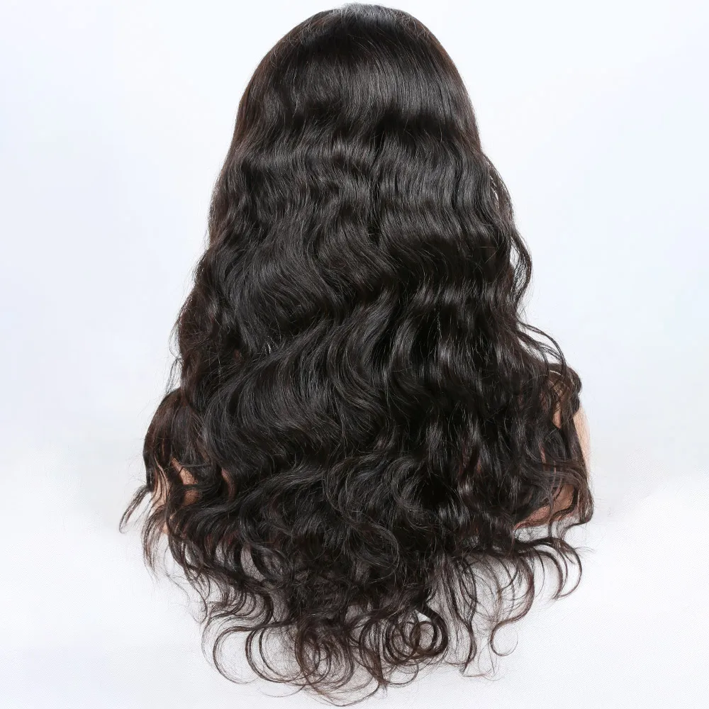 

Wholesale Price Alibaba Express Virgin Unprocessed Malaysian Body Wave Lace Front Wigs Human Hair Full Lace Wig for black women