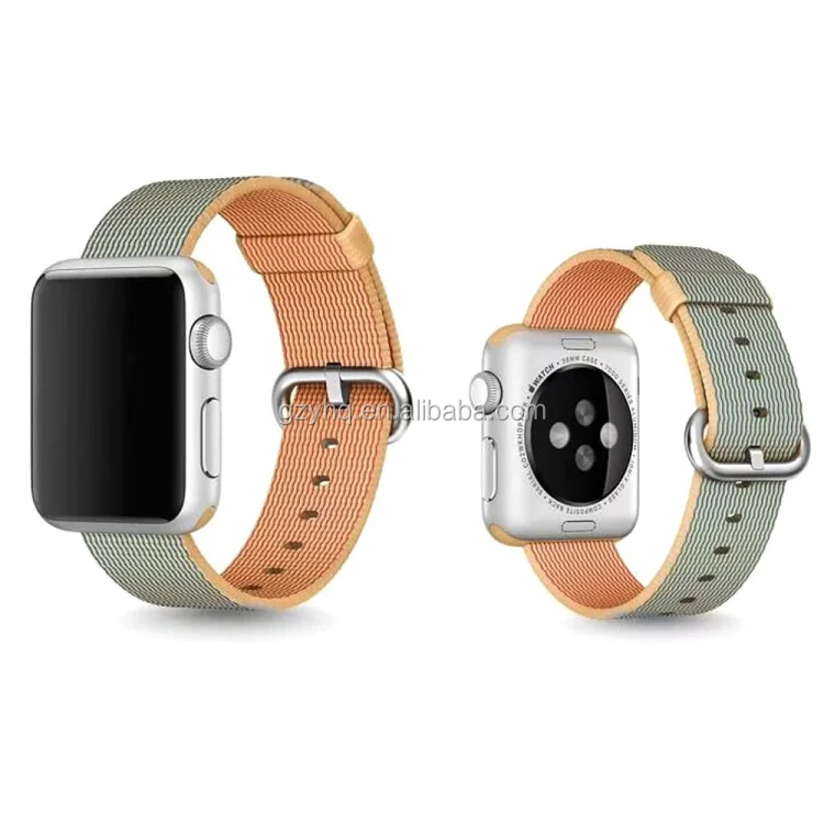 新型背带尼龙apple Watch表带系列1 2 3 4 5 编织为我看面料般的感觉腕带 Buy 尼龙表带为apple Watch Apple Watch表带 腕带product On