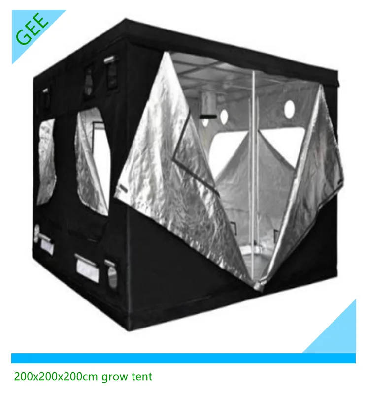 2x2x2m High grade 1680d Mylar Indoor Dark Room Grow Tent 2x2x2m High grade 1680d Mylar Indoor Dark Room Grow Tent