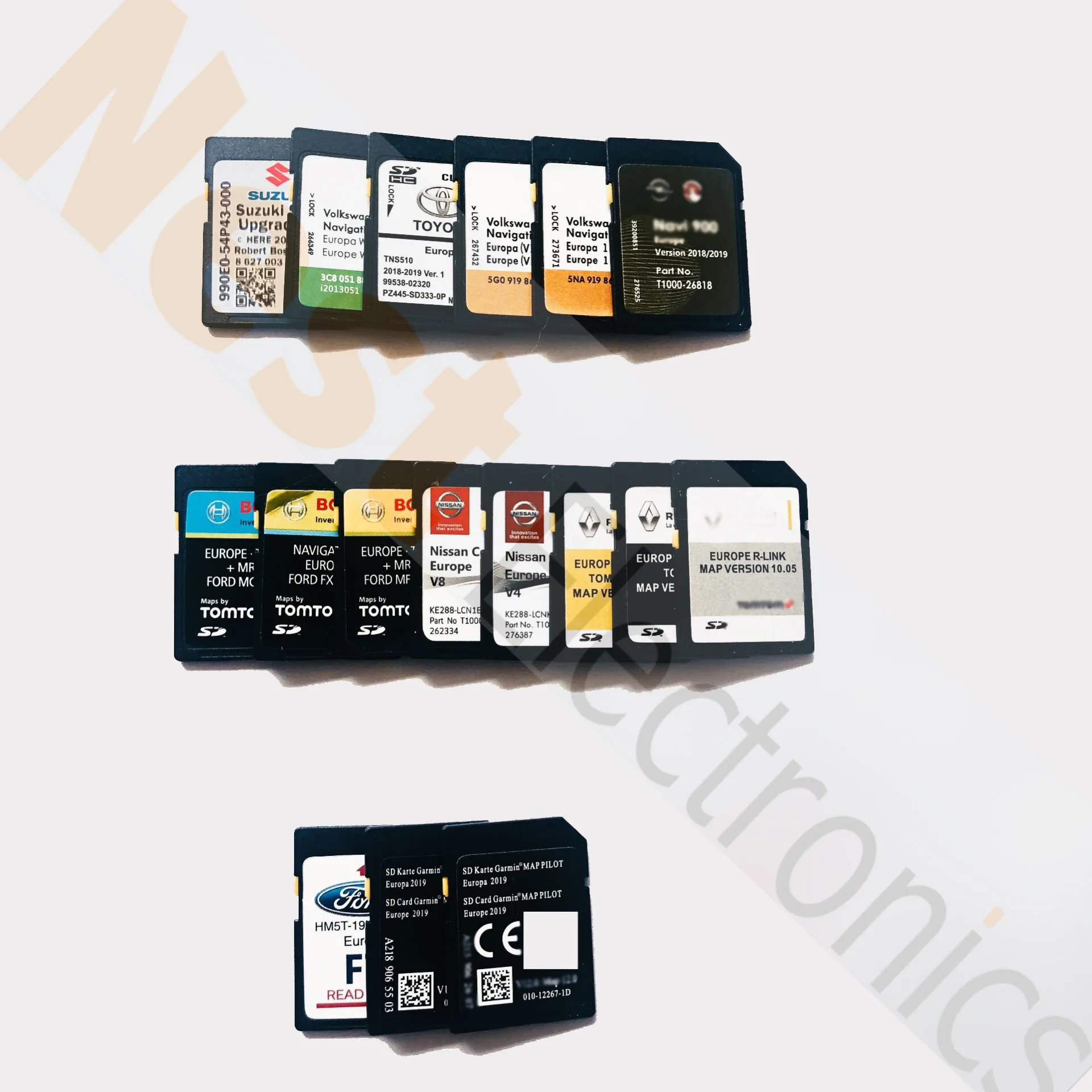 

1 Day Delivery Change cid navi 16gb sd card for Newest VW RNS310 V11 West Europe NAVI Map SD Card RNS310 2019 - 2020 Seat skoda, Black card;yellow lock