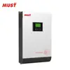 MUST PV1800 hybrid solar inverter with MPPT solar charge controller 5kw off grid for solar system TV air-con etc