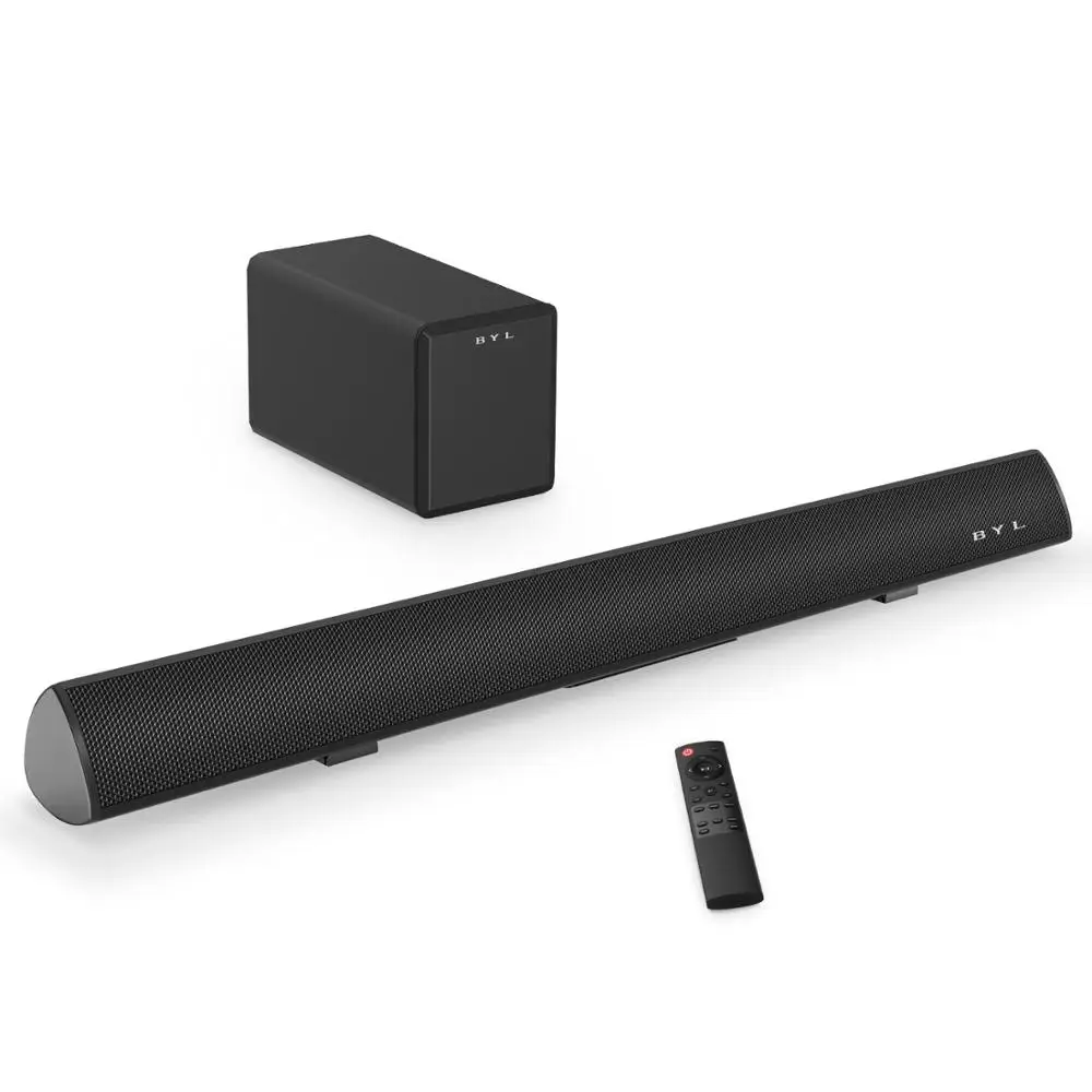 Portable sound bar with Subwoofer for Home TV/Cellphone/Home Theatre