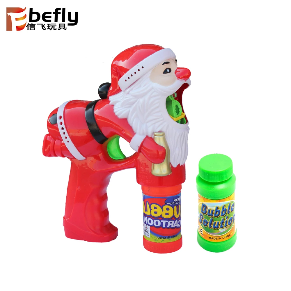 Wholesale Electric Red Solid Color Bubble Gun Toy For Christmas - Buy