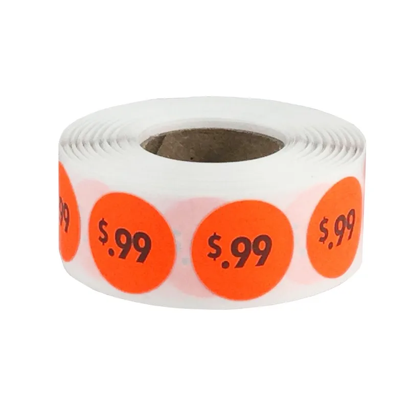 Hot Sale Customized Price Stickers For Retail Buy Price Tag Sticker